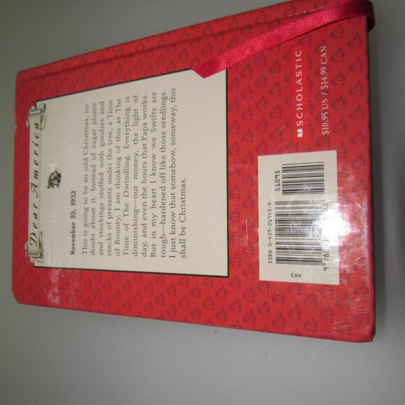 Dear America Christmas After All Minnie Swift Diary Great Depression Hardcover - Picture 3 of 4